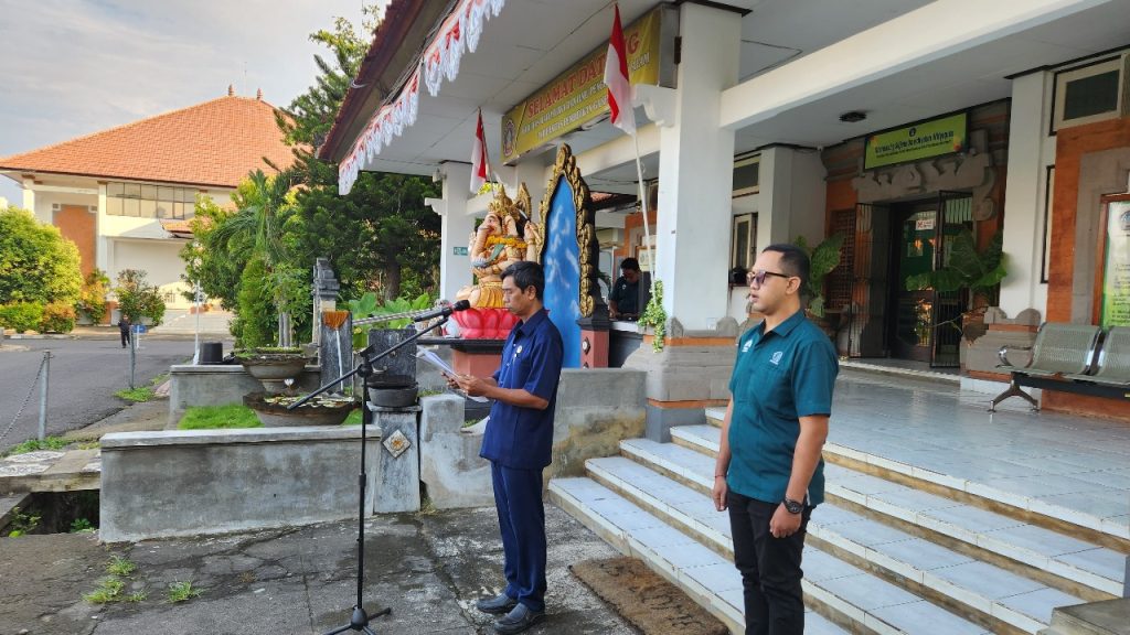 Apel Pagi FMIPA Undiksha: Meningkatkan Disiplin dan Semangat Kerja